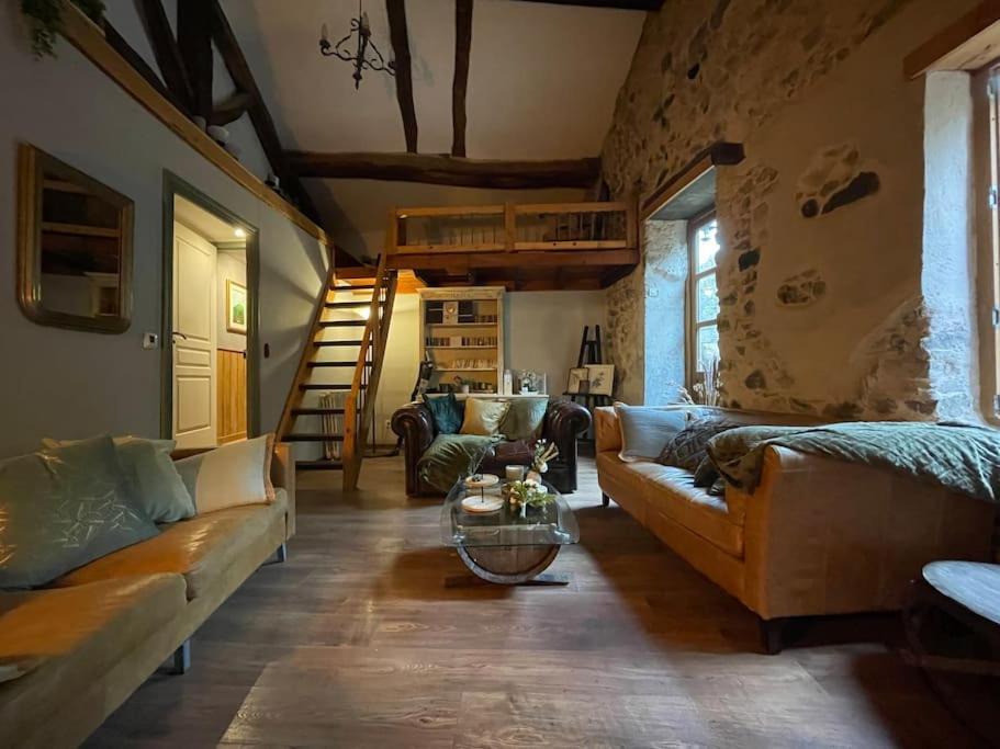 Maison Vigneron - Maison Et Studio Saint-Didier-sur-Beaujeu Eksteriør bilde