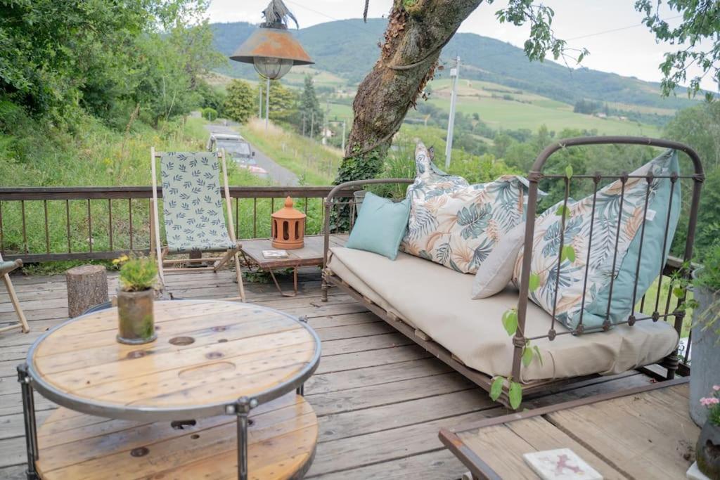 Maison Vigneron - Maison Et Studio Saint-Didier-sur-Beaujeu Eksteriør bilde