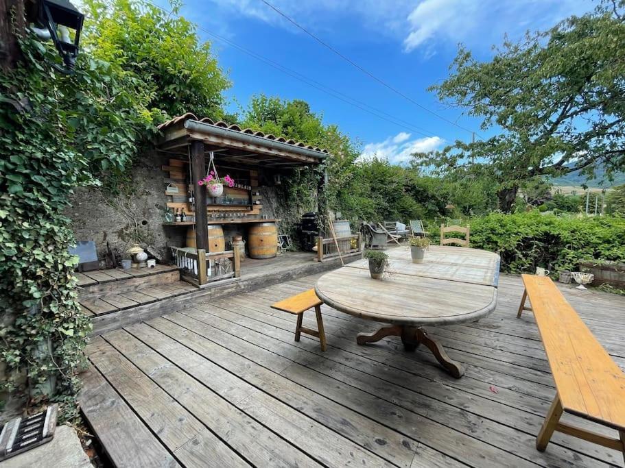 Maison Vigneron - Maison Et Studio Saint-Didier-sur-Beaujeu Eksteriør bilde